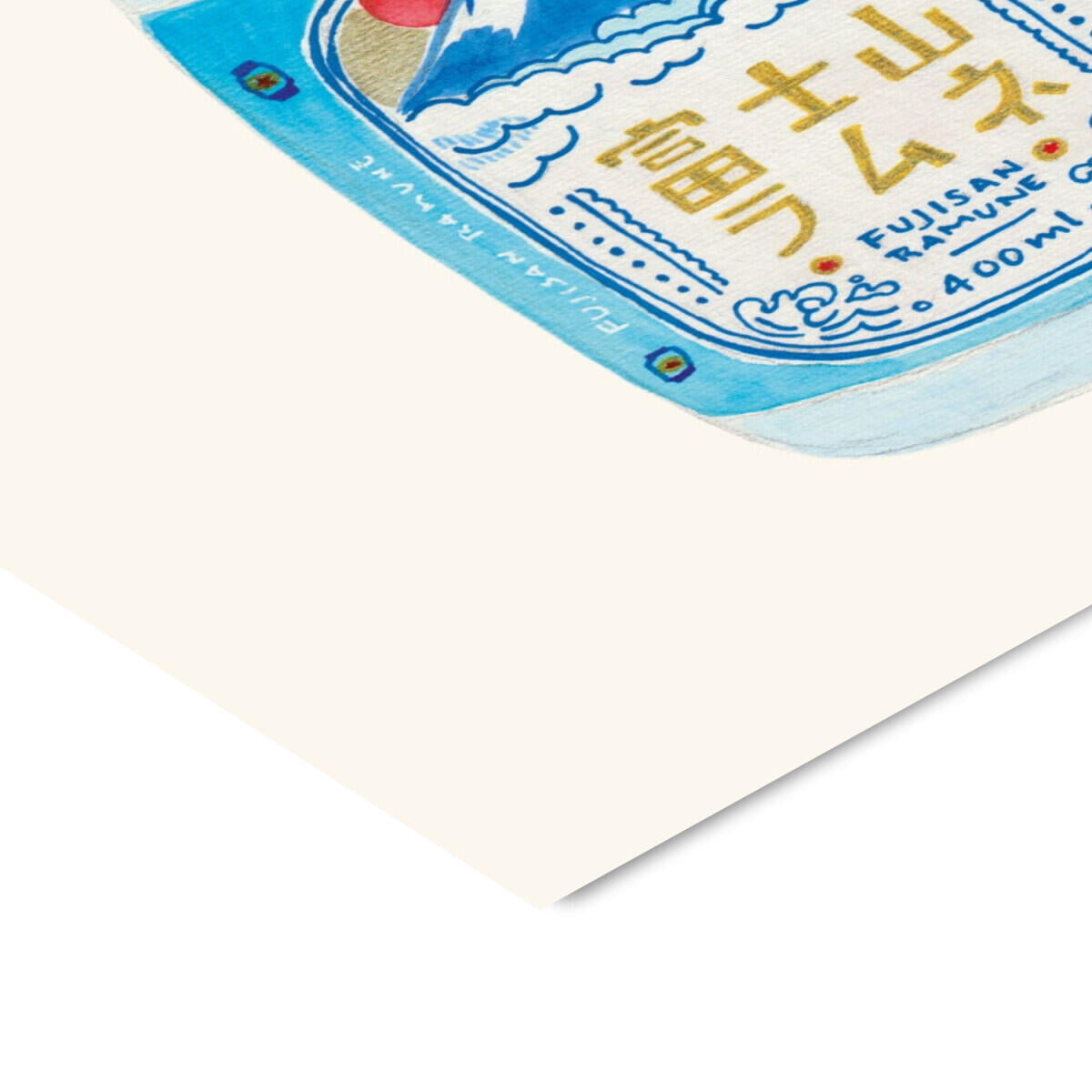 The Poster Club x Melina Pecharki Fujisan Ramune plakat